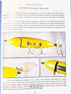 Amazing One-Of-Four Heddon Musky Rotary Head Lure From The Factory Board Yellow