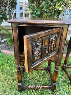 An Antique Wooden Carved Oak 4 Bedroom Set From Actress Lupe Velez