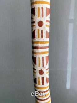 An Australian Aboriginal Painted Totem Pole from Elcho Island