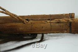 An Old Dayak Kenya Mandau Parang Ilang sword from Borneo Kalimantan early 20th c