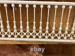 Antique 1890s decorative wooden fretwork, 12 in high, approx 8 ft long. 5 avail