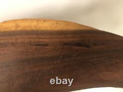Antique 1920's Original Tribal Aboriginal Boomerang Made From Mulga Wood 19Inch