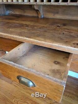Antique 1929 Post Office Sorter Table from CT 76 tall 71 wide Local Pickup