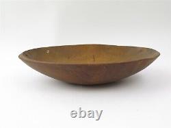 Antique 19th Century Oval Dough Bowl from New England 23.25 Wide x 4.75 Tall