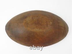 Antique 19th Century Oval Dough Bowl from New England 23.25 Wide x 4.75 Tall