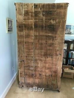 Antique American Early Primitive Cupboard from Virginia, 19th century