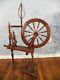 Antique American Spinning Wheel From Early 1800's
