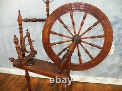 Antique American Spinning Wheel from early 1800's