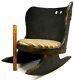 Antique Child-size Rocking Chair Made From Bent Wood Sugar Barrel Folk Art/aafa