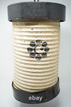 Antique Candle Lantern Foldable Wood & Paper Edo Original from Japan 0326D7