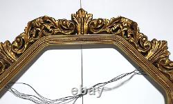 Antique Carved Wood Picture / Mirror Frame 31 x 31 From 1943