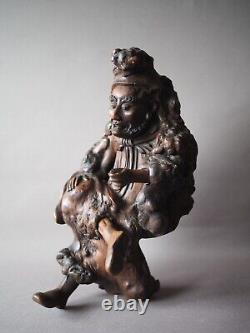 Antique Chinese root wood carving sculpture from the QING DYNASTY 19th century