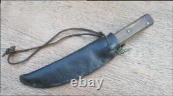 Antique Custom Hand-forged JAMEE'S Hunting Skinning Fighting Knife from Mexico