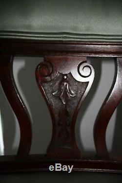 Antique Dining Chairs, set of 4 from the 1800's. Unique & Beautiful