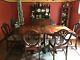 Antique Dining Room Table And Chairs From The Jake Tennenbaun Co, Ohio-est. 1886