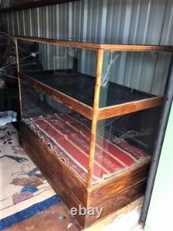 Antique Display Case from the Shaffer Hotel in Mountainair
