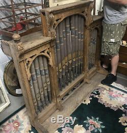 Antique Faux Victorian Organ Pipes From A Carousel