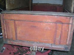 Antique Gravely wood dump cart with original graphics P/U from 45044