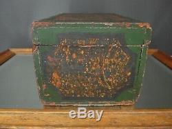 Antique, Hand-painted Box from Southern Maine