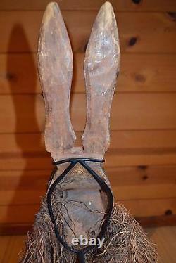 Antique Kasai Pende Circumcision Mask From Survey Zairian Art Bronson Collection