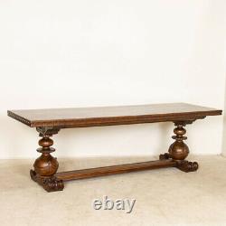 Antique Large Dining Table Refectory Table From Denmark