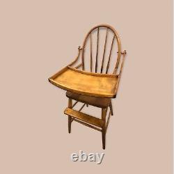 Antique Late 1800s Wood High Chair from Phoenix Chair Company