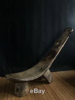 Antique Lobi birthing stool From Burkina Faso