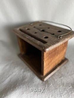 Antique Menno Simons Mennonite Foot Warmer From Holland VERY NICE