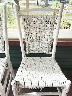 Antique Old Hickory Chairs Rocker from Yellowstone Park EARLY Martinsville, IN