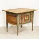 Antique Original Hand Painted Small Sideboard Or Side Table From Sweden