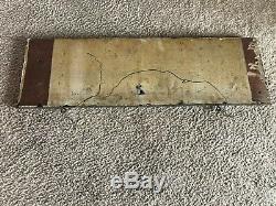 Antique/Original TICKETS Wood Sign From a New York Central Railroad Station