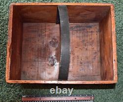 Antique P. H. Hays Hair Health Dovetailed Box from Newark, NJ