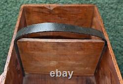 Antique P. H. Hays Hair Health Dovetailed Box from Newark, NJ