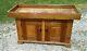Antique Primitive Dry Sink W Raised Panel Doors From A Log Cabin 1800s Era