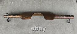 Antique Primitive Wood Human Shoulder Neck Yoke for Carrying Water Buckets from