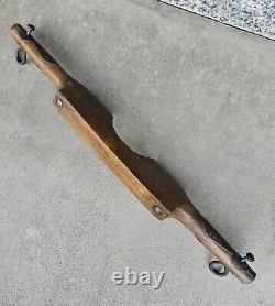 Antique Primitive Wood Human Shoulder Neck Yoke for Carrying Water Buckets from