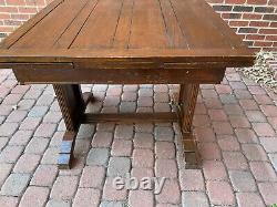 Antique Pub Table Wood Handmade from Baltimore, Maryland