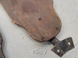 Antique Robbins & Myers Ceiling Fan BLADES from #3229, vintage Wood, to restore