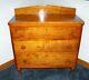 Antique Solid Cherry 3-drawer Chest Of Drawers From Early 1800's