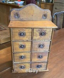 Antique Spice Cabinet from Vermont Estate