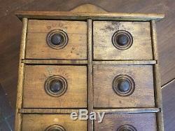 Antique Spice Cabinet from Vermont Estate