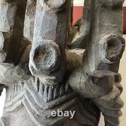 Antique/VTG Igbo Wooden Maiden Mask from Southeastern Nigeria