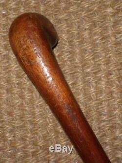 Antique Walking Stick Made From Propeller Wood 92cm