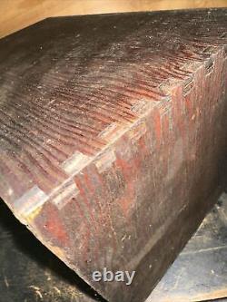 Antique (Wood Box) From Old Print Shop! For Organizing Print Work Rare