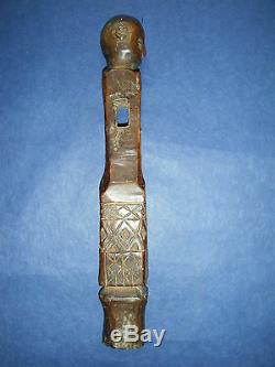 Antique main part from a spinning tool, Timor, Indonesia, no keris, ikat, #4
