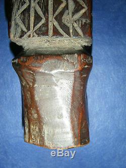 Antique main part from a spinning tool, Timor, Indonesia, no keris, ikat, #4