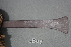 Antique war axe from Toma tribe Sierra Leone 19th, first half 20th