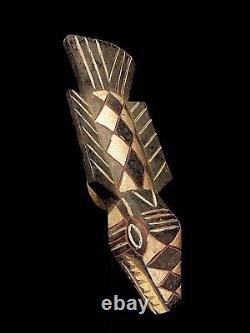 Authentic Antique Hand Beautiful African Mask Bobo mask from Burkina Faso-2604