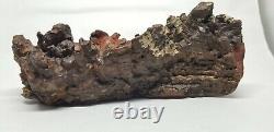Authentic Burl Root Carving Natural Folk Art Wood Sculpture From Brazil