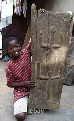 Authentic Old African genuine Dogon wood door from Mali